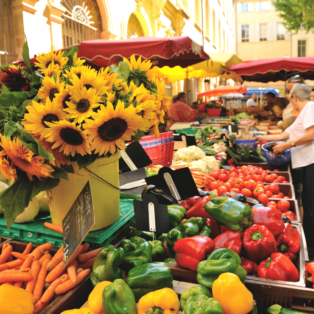Marchés provençaux des Alpilles
